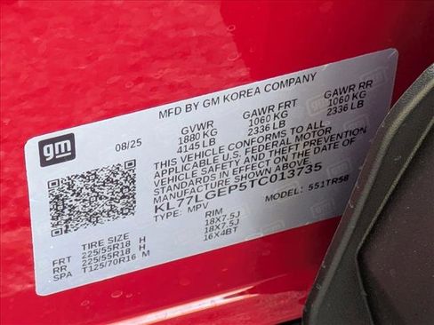 New 2026 Chevrolet Trax RS w/ Driver Confidence Package image 16