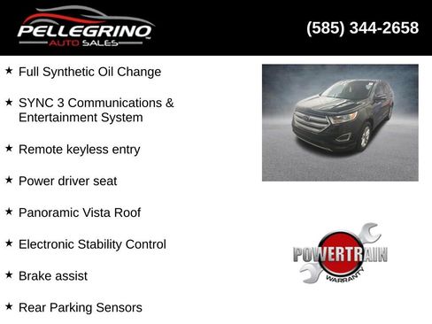 Used 2018 Ford Edge SEL w/ Equipment Group 201A image 2