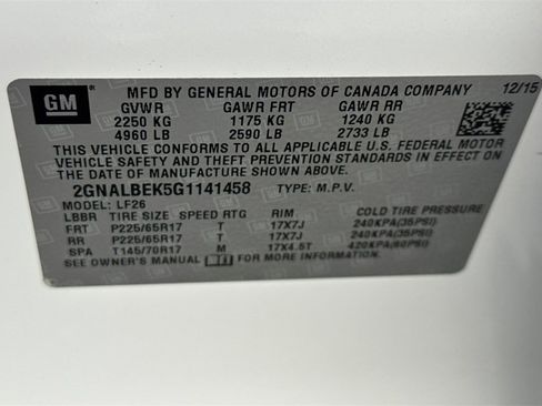 Used 2016 Chevrolet Equinox LS image 34