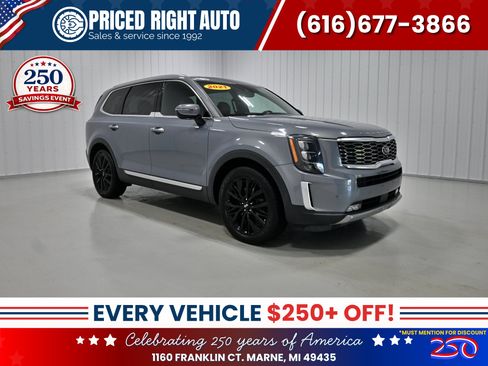 Used 2021 Kia Telluride SX w/ SX Prestige Package AWD/4WD image 1