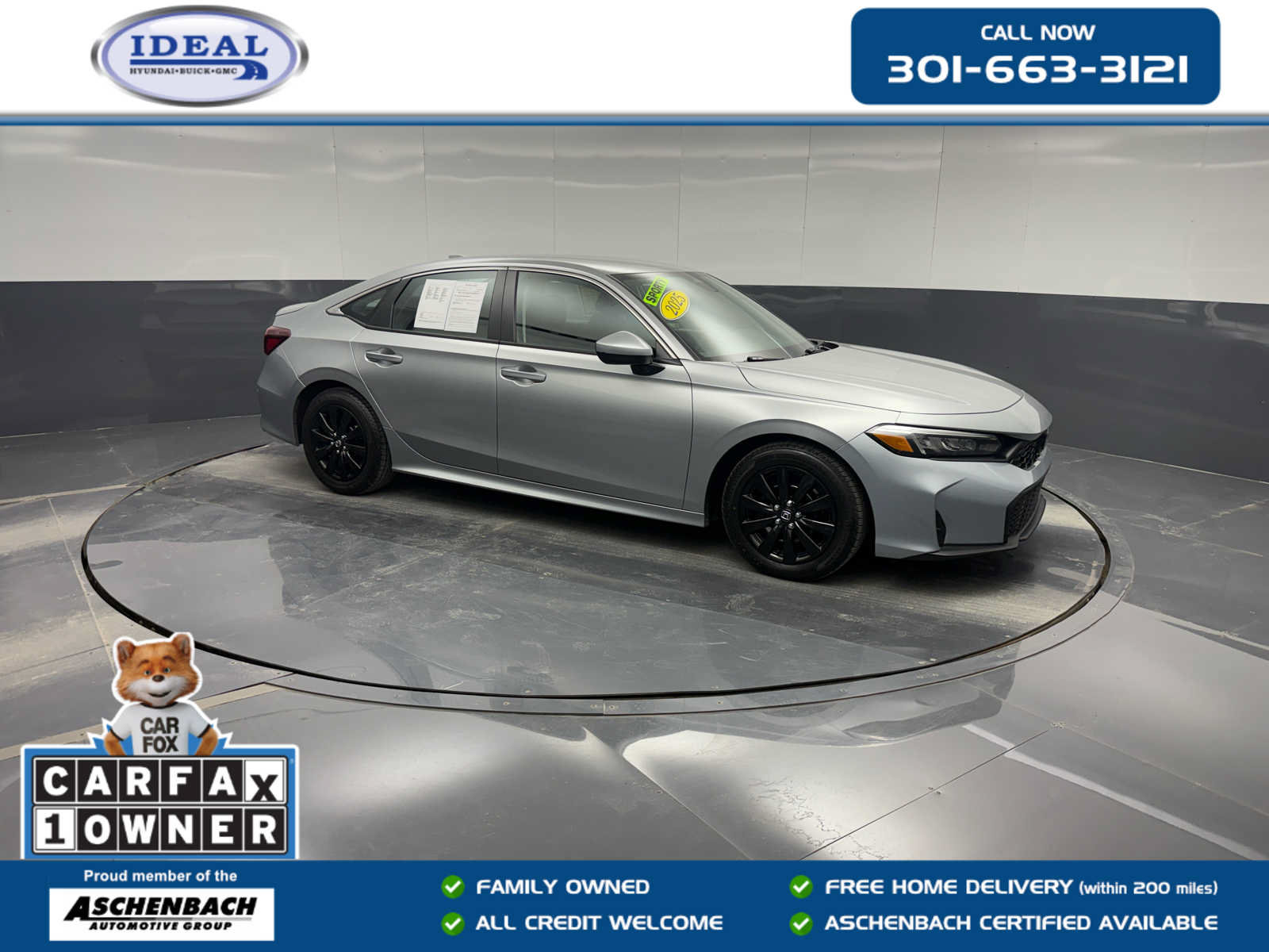 Used 2025 Honda Civic LX image 1