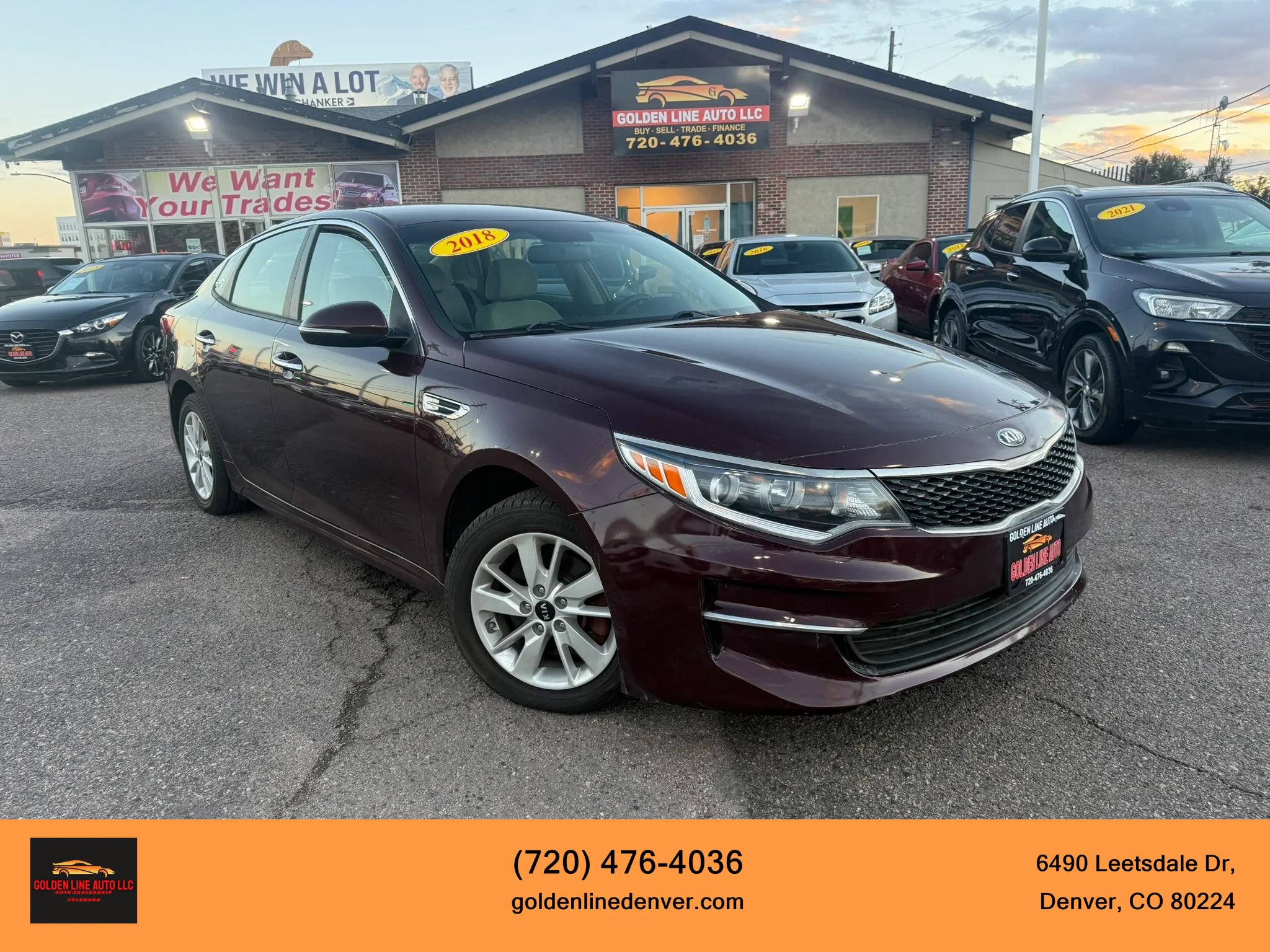 Used 2018 Kia Optima LX FWD image 1