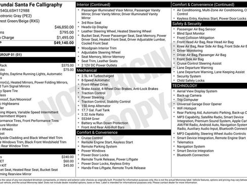 Used 2025 Hyundai Santa Fe Calligraphy FWD image 7
