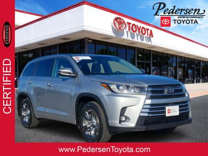 Certified 2019 Toyota Highlander Limited Platinum