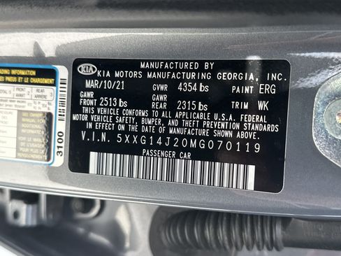 Used 2021 Kia K5 LXS FWD image 35