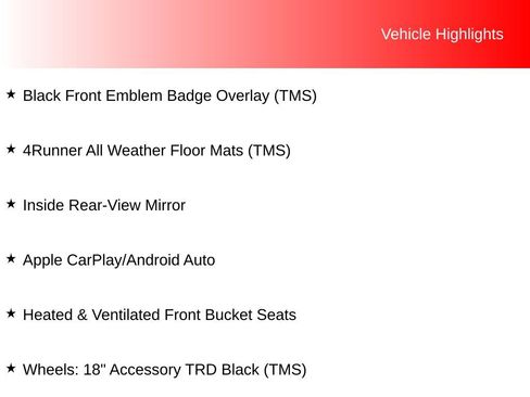 Certified 2025 Toyota 4Runner TRD Off-Road Premium w/ Tow Technology Package AWD/4WD image 13