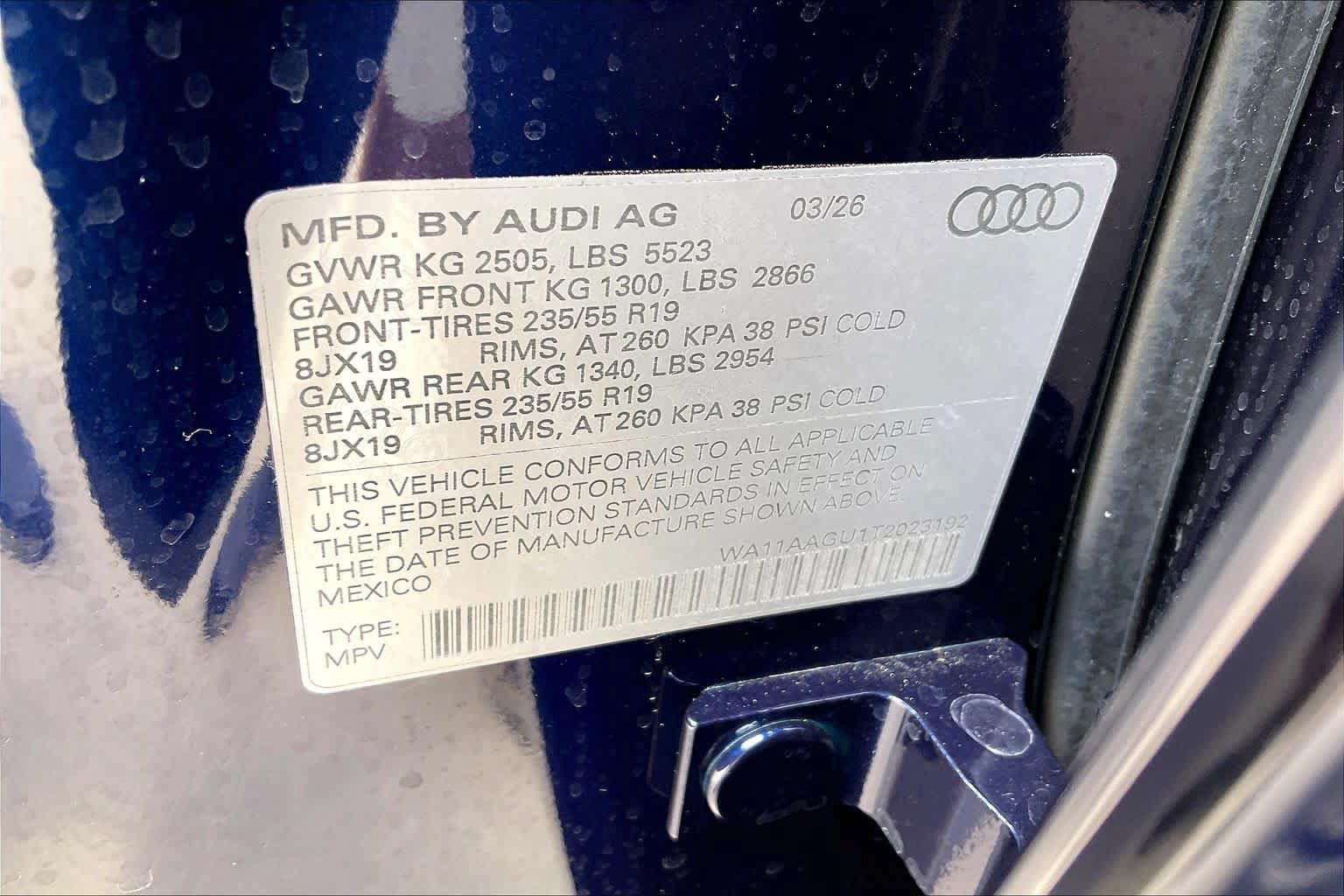 New 2026 Audi Q5 Premium w/ Convenience Package AWD/4WD image 20
