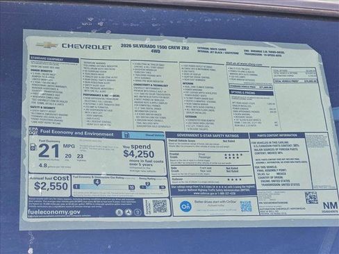 New 2026 Chevrolet Silverado 1500 ZR2 AWD/4WD image 17