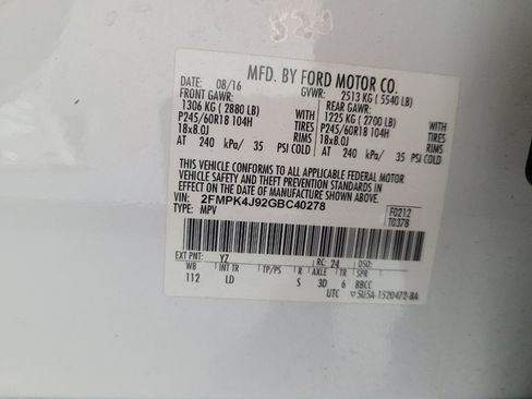 Used 2016 Ford Edge SEL w/ Equipment Group 201A AWD/4WD image 33