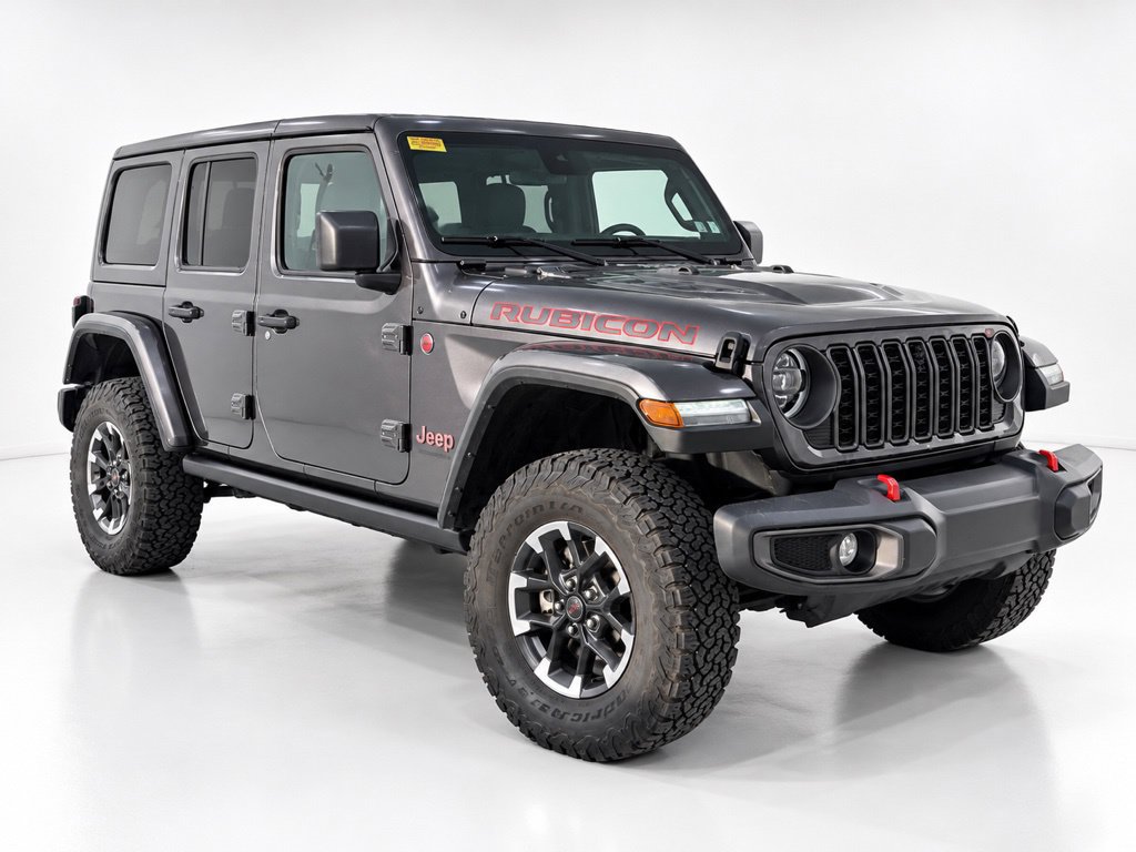Used 2025 Jeep Wrangler Unlimited Rubicon w/ Safety Group AWD/4WD image 4