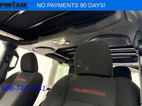 Used 2021 Jeep Wrangler Unlimited Rubicon w/ Uconnect 4C Nav & Sound Group AWD/4WD image 24