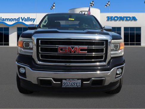 Used 2015 GMC Sierra 1500 SLT w/ SLT Crew Cab Value Package RWD image 2