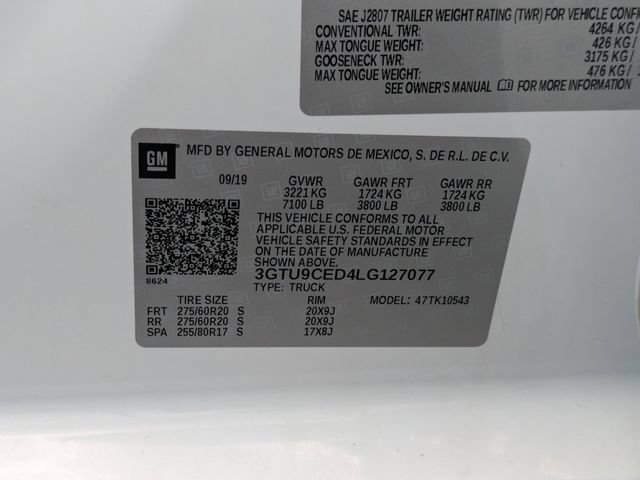 Used 2020 GMC Sierra 1500 Elevation AWD/4WD image 36