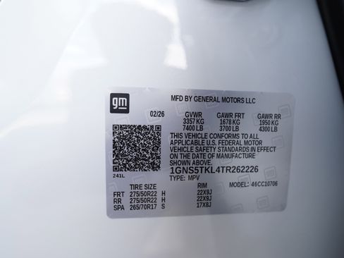 New 2026 Chevrolet Tahoe High Country RWD image 50