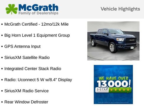 Used 2022 RAM 1500 Big Horn AWD/4WD image 6