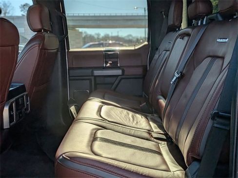 Used 2021 Ford F450 Platinum w/ Camper Package image 29