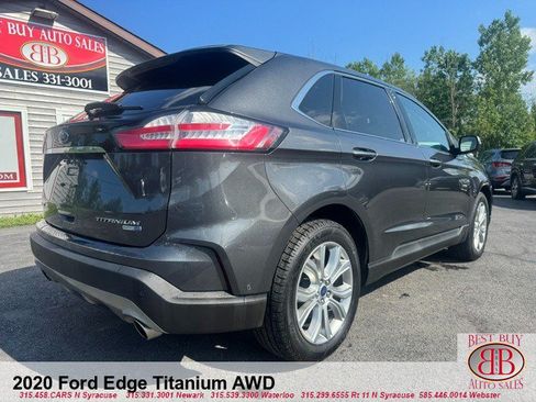 Used 2020 Ford Edge Titanium w/ Equipment Group 301A AWD/4WD image 3
