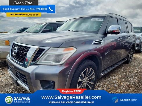 Used 2017 Nissan Armada SL w/ Technology Package RWD image 1