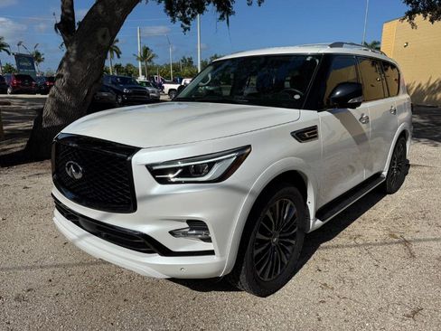 Used 2021 INFINITI QX80 Premium Select w/ All-Season Package AWD/4WD image 3