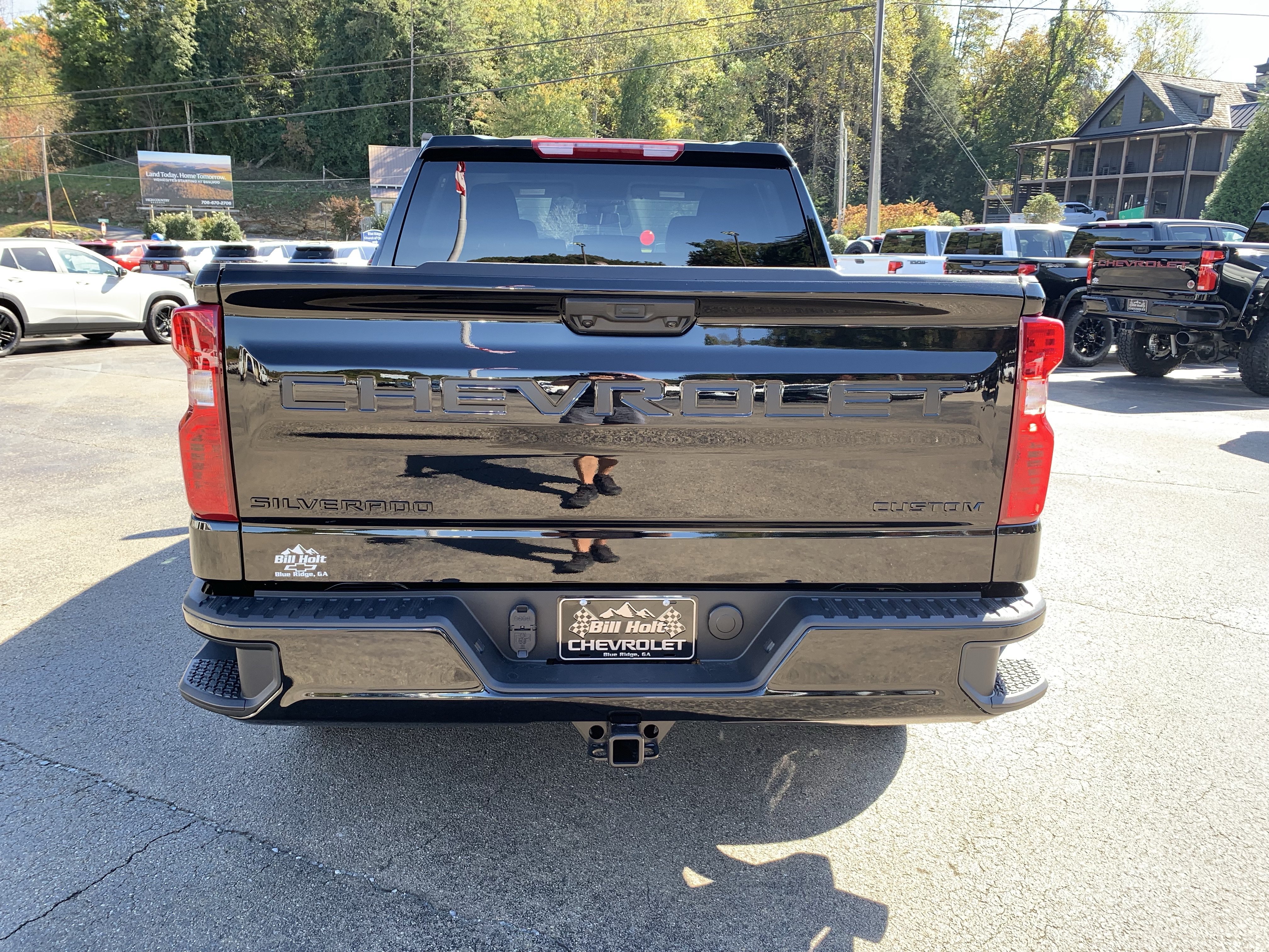 New 2026 Chevrolet Silverado 1500 Custom w/ Turbomax Blackout Package AWD/4WD image 2