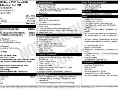 Used 2022 GMC Sierra 2500 Denali w/ Denali Ultimate Package