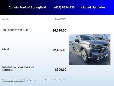 Used 2022 Chevrolet Silverado 1500 High Country image 5