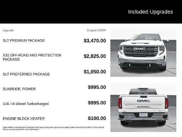 Used 2023 GMC Sierra 1500 SLT w/ SLT Premium Package AWD/4WD image 9
