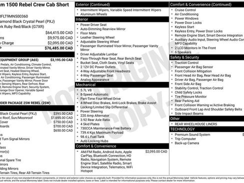Used 2021 RAM 1500 Rebel w/ Level 2 Equipment Group image 10