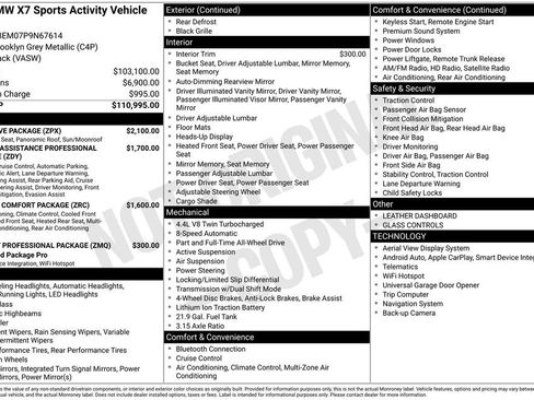 Used 2023 BMW X7 M60i w/ Executive Package image 6