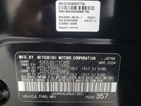 Used 2024 Mitsubishi Outlander Sport ES AWD/4WD image 33