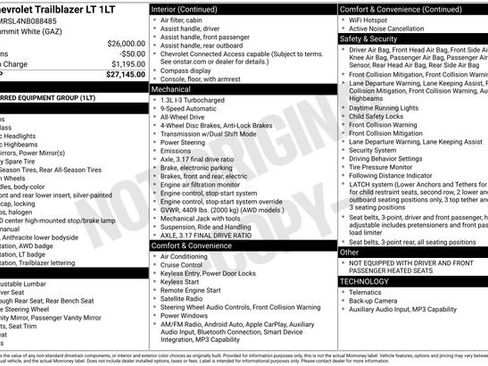 Used 2022 Chevrolet TrailBlazer LT image 10