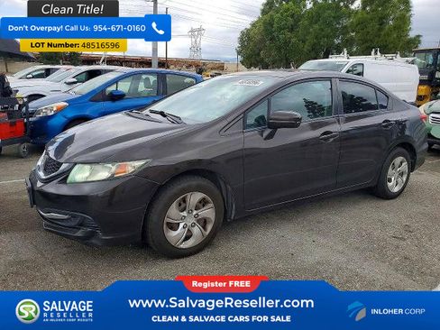 Used 2014 Honda Civic LX image 1