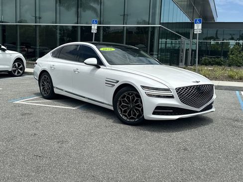 Used 2021 Genesis G80 2.5T w/ Advanced Package RWD image 2