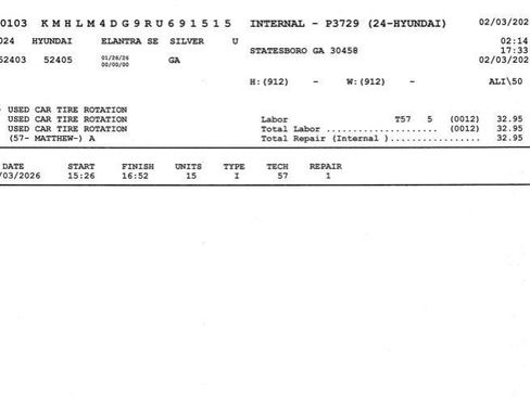 Used 2024 Hyundai Elantra SEL image 18