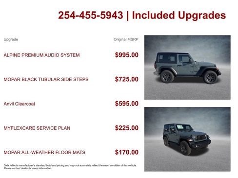 New 2026 Jeep Wrangler Sport S image 20