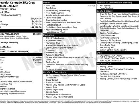 New 2026 Chevrolet Colorado ZR2 w/ Technology Package image 5