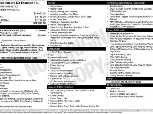 Used 2022 Buick Encore GX Essence w/ Experience Buick Package image 25