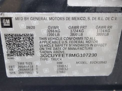 Used 2021 Chevrolet Silverado 1500 RST w/ Convenience Package II AWD/4WD image 68