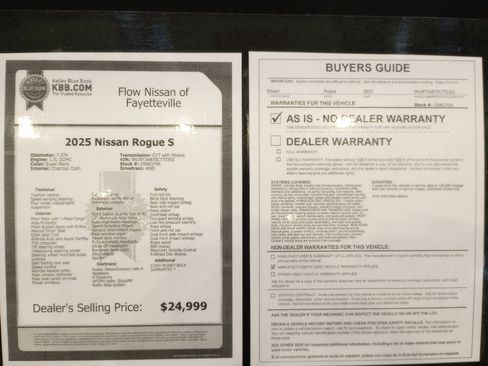 Used 2025 Nissan Rogue S image 33