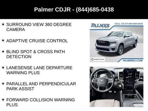Certified 2025 RAM 1500 Tungsten w/ Bed Utility Group AWD/4WD image 12