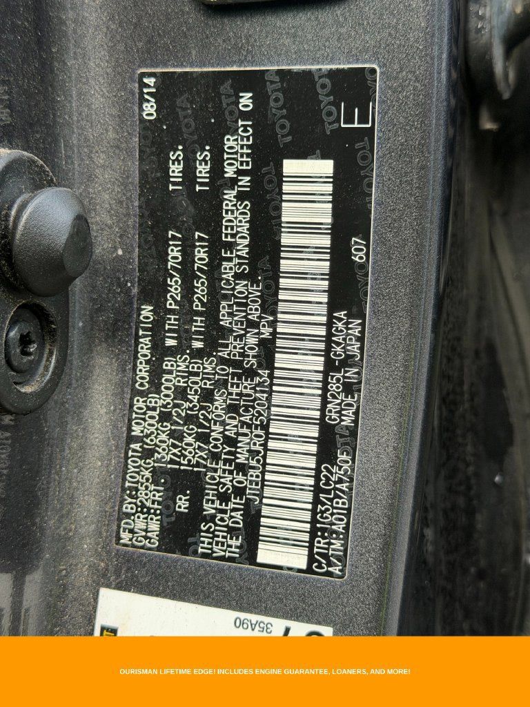 Used 2015 Toyota 4Runner Trail Premium AWD/4WD image 38