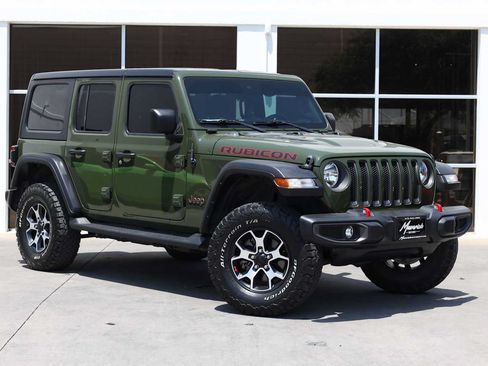 Used 2021 Jeep Wrangler Unlimited Rubicon w/ Safety Group AWD/4WD image 7