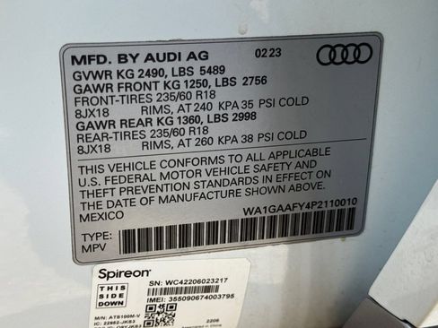 Used 2023 Audi Q5 2.0T Premium w/ Convenience Package AWD/4WD image 28