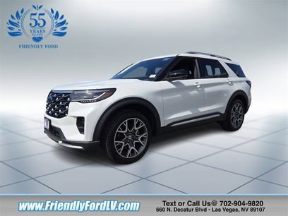 New 2025 Ford Explorer Platinum