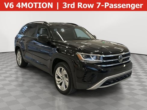 Used 2021 Volkswagen Atlas SE w/ Towing Package AWD/4WD image 1