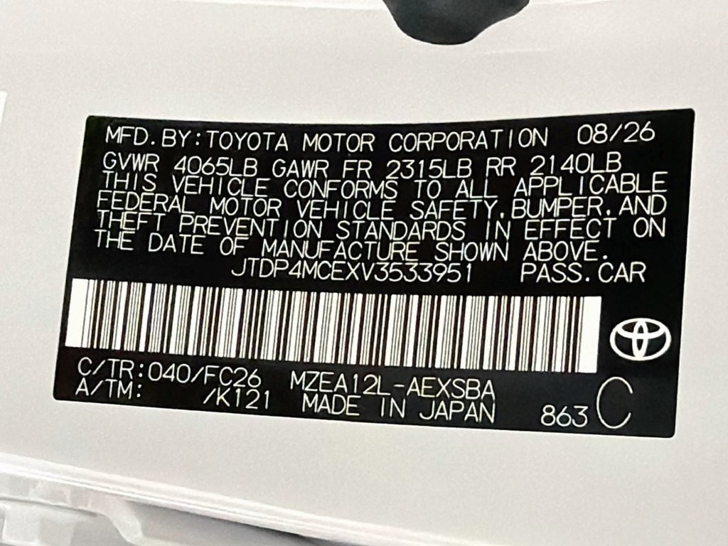New 2027 Toyota Corolla SE w/ SE Package FWD image 26