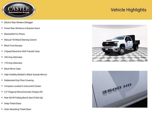 New 2025 Chevrolet Silverado 3500 W/T w/ WT Convenience Package AWD/4WD image 8