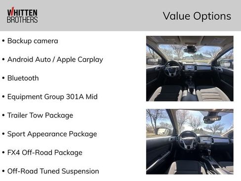 Used 2021 Ford Ranger XLT w/ Equipment Group 301A Mid image 2