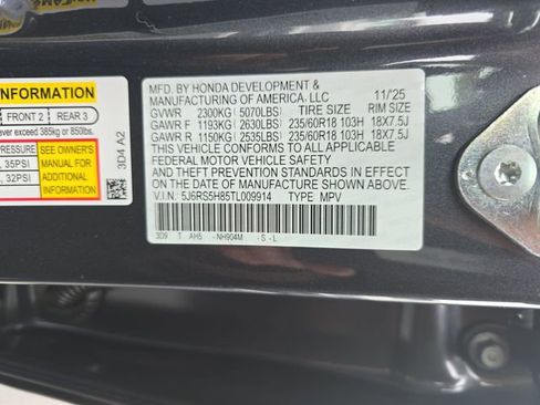 New 2026 Honda CR-V Sport-L image 37