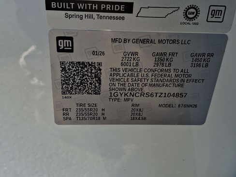 New 2026 Cadillac XT5 Premium Luxury w/ Driver Assist Package image 11